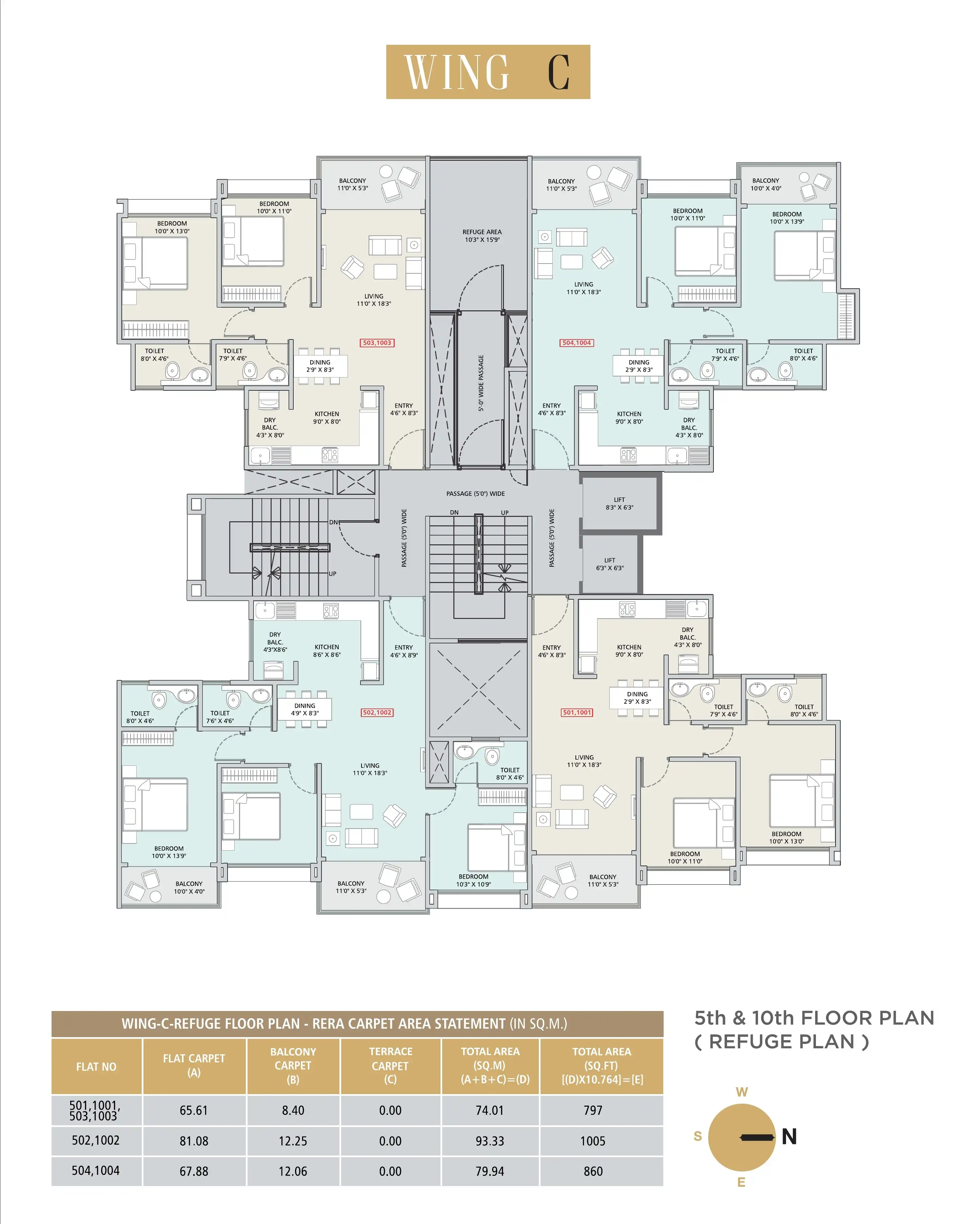 Kundan Espacio Floor plan 2